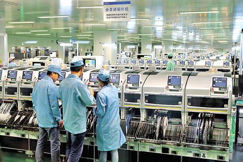 手機(jī)工廠電纜使用案例